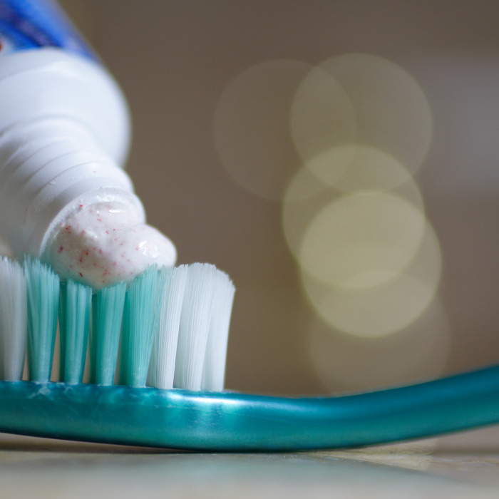 Toothpasteonbrush